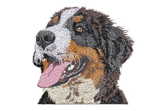 Bernese Mountain Dog: A Heartfelt Embroidery Review
