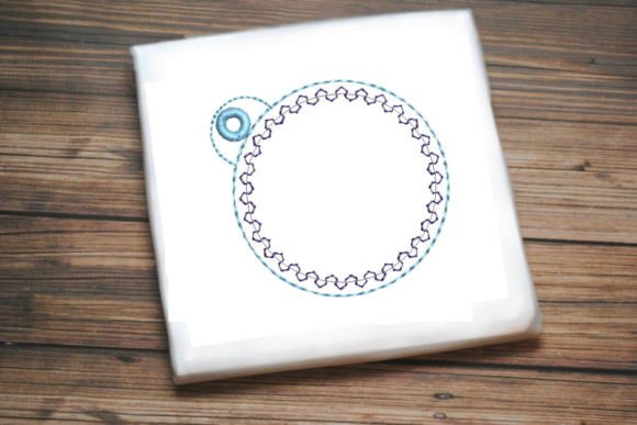 Cute Circular Key Ring: A Holiday Embroidery Review