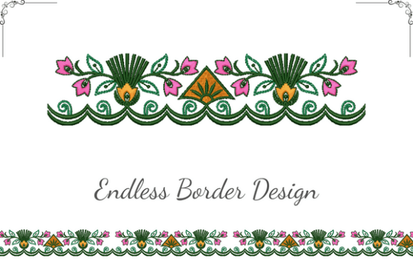 Elegant Art Deco Border: A Seller’s Review