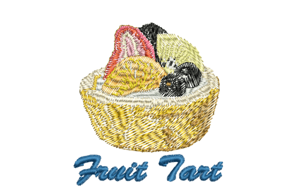 Fruit Tart: A Sweet Stitch for Holiday Collections