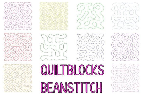 Review: Quiltblock Patterns 3.8“ 98 Mm for Small Business Merch