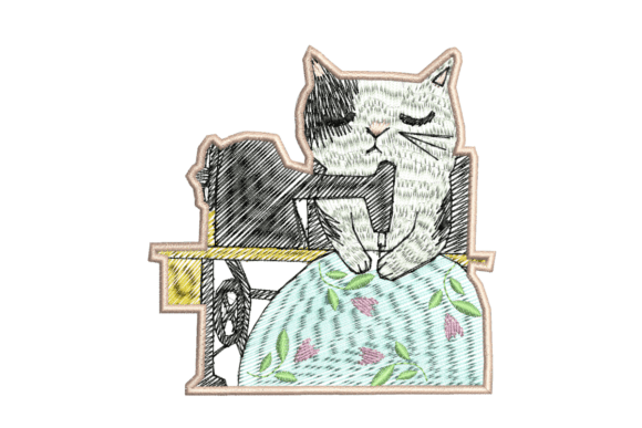 Reviewing Cat with Sewing Time for Real Projects