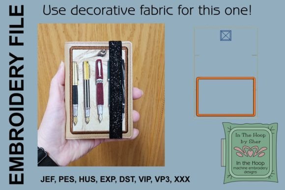 Reviewing Fussy Cut Mini Composition Book Cover