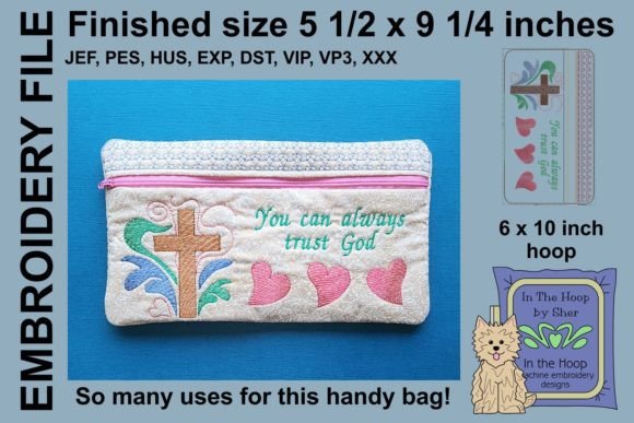 Reviewing the Trust God Cross Zipper Bag Design
