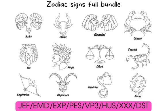 Reviewing the Zodiac Signs Collection for Etsy Shops