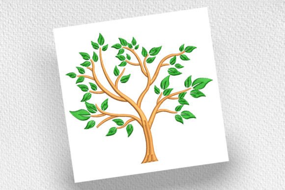 Reviewing Tree with Green Leaves for Craft Fair Sales